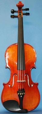 Picture of the front of a good quality Chinese violin - The Violin Company